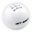 M-7213-m8sw Ford Performance Mustang White Shift Knob Speed
