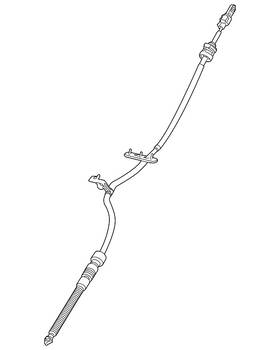Ghk3-46-500a Mazda Genuine Cable