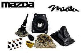 M513-17-470 Mazda 99-05 Miata Mx5 Mx-5 Oem Manual 5 Speed Shift Shifter Boot Knob Hardware