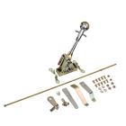 Th350-th400 Mcs6350ft Lokar Inch Straight Muscle Car Shifter Brite