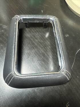 163-680-79-39 Mercedes-benz 1998-05 Amg Ml55 W163 Transmission Shifter Surround Leather Black