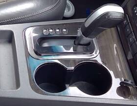 242.fd3p08 Mercury 2008 2009 Sable Transmission Shift In Black And Silver Knob Handle
