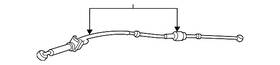 25-11-7-594-646 Mini Genuine Manual Transmission Shift Cable