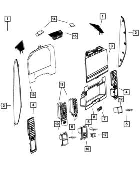 05012307aa Mopar Genuine Transfer Case Lever 5012307aa