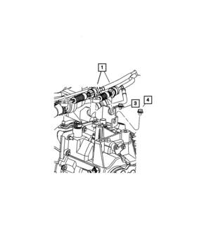 05062056ad Mopar Genuine Gearshift Control Cable 5062056ad