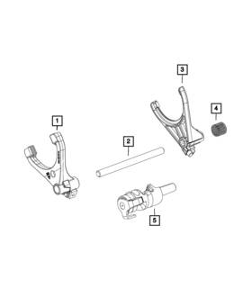 68403036aa Mopar Genuine Transfer Case Shifter Assembly