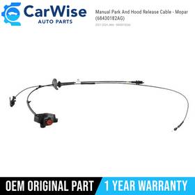 68430182af Mopar New Dash Left Park And Hood Release Cable Actuator 2021-2024 Jeep Grand Cherokee L