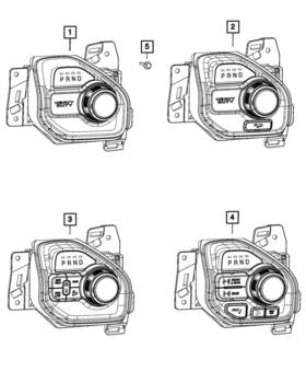 68447621aa Mopar Genuine Transmission Shifter