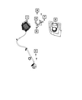 68577327ac Mopar Genuine Gearshift Control Cable