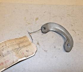 952273 Mopar Nos Gearshift Selector Lever 1942-48 Plymouth Dodge Desoto Chrysler