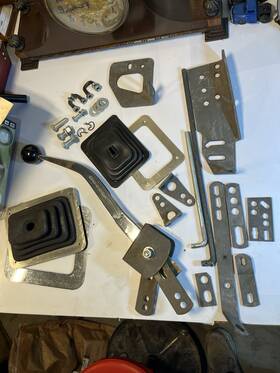 7656-7657 Mr Gasket New Universal 3 Speed Shifter Daytona Nos Vintage 7656 And