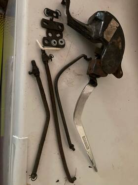 3934286 Muncie 1967-68 Original Camaro Rs/ss Shifter And Linkage