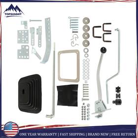 Tomm11648t Munirater Fit For Gm Th350 Ford C-4 C-6 Chrome Speed Floor Shifter Automatic 3&4-speed