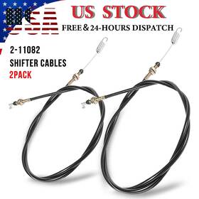 Myqp-1532 Myauto 2pcs Shifter Cable 2-11082 For Chuck Wagon Trail Land Master Lm400 Lm650