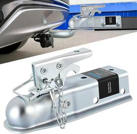 93150a Nilight Straight Trailer Coupler With Security 1-7/8 Inch X2 /2000lbs