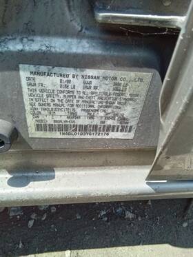 242.da1h00 Nissan Shifter Assembly Only Altima 2000 Transmission Shift 1683396