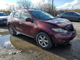 242.da1l10 Nissan Murano 2010 Transmission Shift 4305698