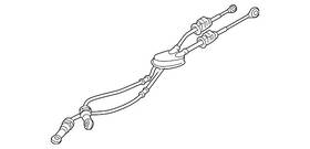 34413-00q1f Nissan Genuine Shift Control Cable