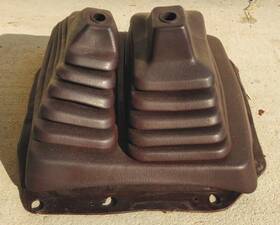 74963-31g00 Nissan 87-93 Oem Pickup Truck 4x4 Manual Lever Floor Shifter Rubber Boot Red 4wd