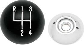 3961437a Oer 1963-71 Gm Various Models Hurst 4-speed Shift Knob 3/8 Inch Thread Black With