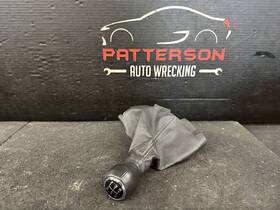 15806206 Pontiac 06-08 Solstice Manual Transmission Floor Shift Knob Ebony Leather