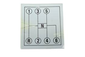 4103-5000446539 Renault 5000446539 Shift Label Nos