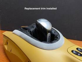 Renn.01 Renndition Porsche Shifter Boot Trim Replacement 996 99-04 986 97-04 Renn01
