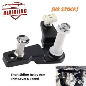 Gbf010-bk Riaiciing For Audi A3 Tt Vw Mk4 Mk5 Short Shifter Relay Arm Shift Lever 5 Speed Mq250