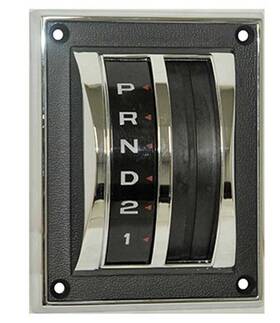 7d443c Rrp Automatic Floor Shifter Bezel Selector Cover For 1967-1968 Ford Mustang