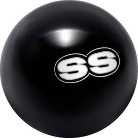 D50301 Speed Dawg Solid Black Shift Knob With White Chevrolet Inch Ss Emblem