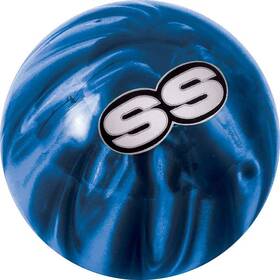 D50353 Speed Dawg Pearl Blue Shift Knob With White Chevrolet Inch Ss Emblem