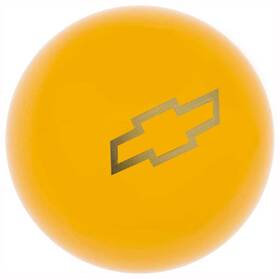 D50405 Speed Dawg Solid Yellow Shift Knob With 1966-74 Style Nova Script Logo