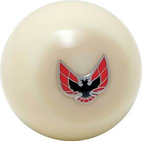 D50504 Speed Dawg Solid Ivory Shift Knob With 1970-81 Style Firebird Emblem