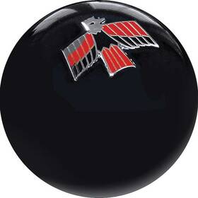 D57001 Speed Dawg Solid Black Shift Knob With 1967-69 Style Firebird Emblem