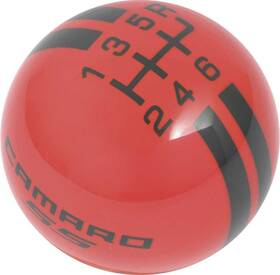Gf981602 Speed Dawg 2013-17 Camaro With Stock Shifter - Shift Knob Ss Logo And Rally Stripe Red