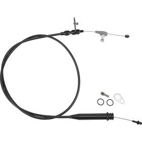 91012007-c6-bk Speedway Motors Transmission Kickdown Cable Kit C6 Fits Ford Black