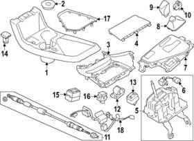 35150aj03a Subaru Genuine 2013-2024 - Control Cable