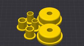 Susb001 Subaru Polyurethane Shifter Bushings For Outback Legacy Forester Impreza Wrx