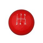 Sum-72512-red Summit Racing Shift Knob Round Thread On 190861019201