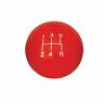Sum-72516-red Summit Racing Shift Knob Round Thread On 190861019232