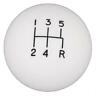 Sum-72516-whi Summit Racing Shift Knob Round Thread On 190861019249
