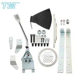 552492 Techme17 Transmission Shifter Turbo 350 Automatic Complete 12 Inch Stick For Gm Th350