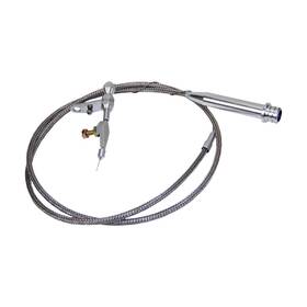 Sp6050 Top Street Performance Tsp - Braided Stainless Steel 700r4 Kickdown Cable