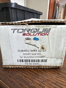 Ss-010-ts Torque Solution Short Shifter Fits Subaru Wrx 2002-07 And Legacy 00-04 By