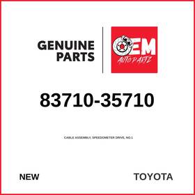 Toyota 83710-35710 Genuine Hilux Cable Assembly Speedometer Drive No.1