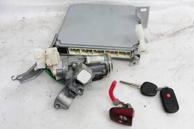 89661-48b51 Toyota Highlander 2007 Engine Computer Ecu W Ignition Switch Key 3.3l 8966148b51