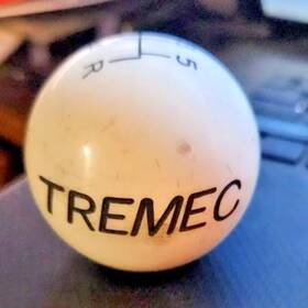 Tremec 084829000281 High Gloss White Manual Shifter Knob 5-speed