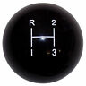 Twisted Shifterz Black Speed Shift Knob Thread Made