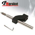 Ss-m-033bk Universal Stainless Steel Shifter Extender For M10 X 1.5inch Thread Silver Black