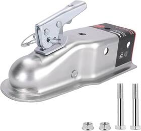Ve53030 Vekinse Straight Tongue Zinc Trailer 3 Inch Channel 2 Hitch Ball 5 000 Lbs